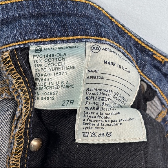 AG Jeans Adriano Goldschmied Olivia Skinny Boot Cut Jeans, Women's 27 - Picture 8 of 9